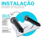 Suporte Expositor Descanso Base Apoio De Mesa Para 3 Microfon