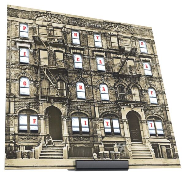 Suporte Expositor Organizador De Mesa Porta Disco De Vinil Lp