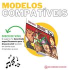 Suporte Expositor Organizador De Parede Porta Disco De Vinil