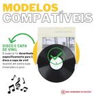 Suporte Expositor Organizador De Parede Porta Disco E Capa De