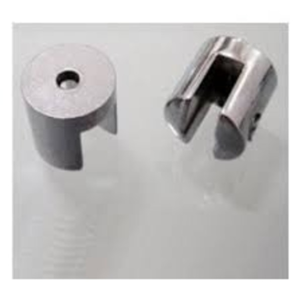 Suporte Fenda Para Prateleira Vidro 10mm - 100 Unidades