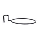 Suporte Ferro Anel 12,6cm Preto Raiz