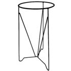 Suporte Ferro Tripé De Vaso 42 X 60 Cm Ouro Velho - Alpe & Ar