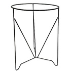 Suporte Ferro Tripé De Vaso 42 X 60 Cm Preto - Alpe & Aritana