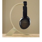 Suporte Fone De Ouvido Headphone Stand De Mesa Moderno Preto