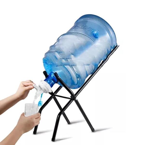 Suporte Galao De Agua Base Garrafa Portatil Dobravel Camping