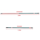 Suporte Garfo 23cm + Rolo Antirespingo + Batedor 60x400mm + C