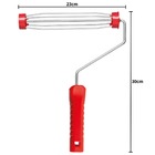 Suporte Garfo Gaiola 23cm + Rolo Para Pintura Poliamida Não R