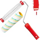 Suporte Garfo Gaiola 23cm + Rolo Para Pintura Poliamida Não R