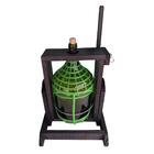 Suporte Garrafão Giratório Madeira Preto - Volpato, Opção: Pr