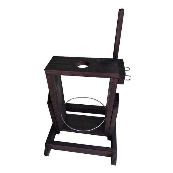 Suporte Garrafão Giratório Madeira Preto - Volpato, Opção: Pr