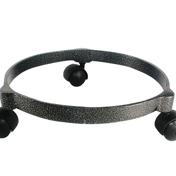 Suporte Giratório Botijão De Gás Alumínio Fundido Craqueado P