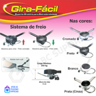 Suporte Giratório Para Fogão E Geladeira Gira-fácil Prata (ci