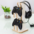 Suporte Headset E Controle Em Mdf Branco 35x16,5x15