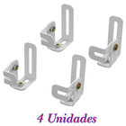 Suporte Home Theater Caixa De Som 4 Unid - Branco