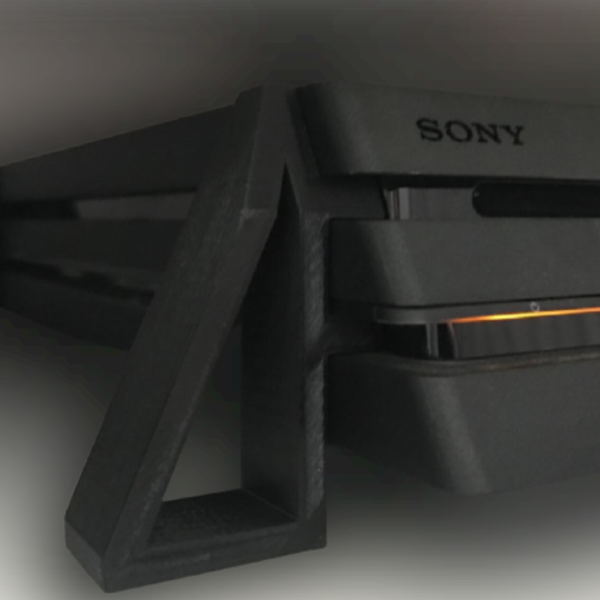 Suporte Horizontal Mesa Playstation Ps4 Pro Refrigeração Preto