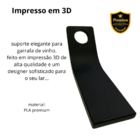 Suporte Inclinado para Vinho Adega inclinada para Garrafa de