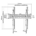 Suporte Inclinável Para Tv 32 A 75 De Parede Ctt600