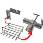 Suporte Inox Kit 6 Espetos