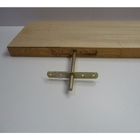 Suporte Invisível De Embutir Para Prateleira 35cm - 4un