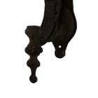 Suporte Lampião Sitio Fazenda Ferro Fundido Grande 27x45cm