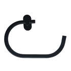 Suporte Lavabo Porta Toalha De Rosto Argola Oval Toalheiro Ba