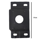 Suporte Luminaria Solar Aço Poste Barra Rua Estrada Jardim Qu