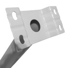 Suporte Luminaria Solar Kit 3 Uni Barra Aço Poste Quintal Est