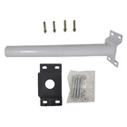 Suporte Luminaria Solar Kit 5 Uni Barra Aço Poste Quintal Rua