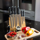 Suporte Magnetico De Bambu  Para Facas - De Mesa - Nirosta