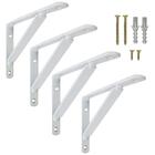 Suporte Mão Francesa 15cm Para Prateleira 14un+kit Parafusos