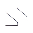 Suporte Mãos Francesas Invertidas Em Metal 2 Em 1 Para Pratel