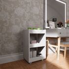 Suporte Mesa +3 Bandejas Auxiliar Para Clínica De Estética