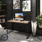 Suporte Mesa Carvalho Estilo Industrial Home Office 1 20m