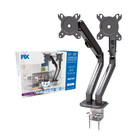 Suporte Mesa Duplo Articulado Ajustável Monitor 17'' A 32''