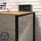 Suporte Mesa Escritório Carvalho Industrial Office 120cm