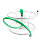 Suporte Metal Para Mangueira - 50mt Enrolador Para Jardim