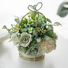 Suporte Metal Vaso De Resina Estilo Nórdico 3072