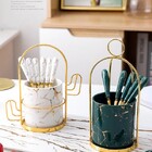 Suporte Metal Vaso De Resina Estilo Nórdico 3072