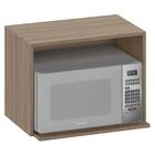 Suporte Micro-ondas Forno 58cm Aéreo Grace Carvalho Oak Z44 -