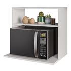Suporte Micro-ondas Forno Armário Aéreo 60cm 1 Prateleira Aur