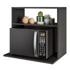 Suporte Micro-ondas Forno Armário Aéreo 60cm 1 Prateleira Aur
