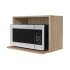Suporte Microondas E Forno Elétrico Aéreo 60cm Itália Castanh