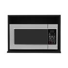 Suporte Microondas E Forno Elétrico Aéreo 60cm Itália Preto -