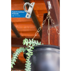 Suporte Multiuso  21x25x2mm Parafusar Aço Prata 1 peça