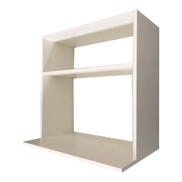 Suporte Multiuso Ideal Para Micro-ondas + Nicho Mdf - Branco