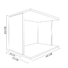 Suporte Multiuso Ideal Para Micro-ondas Em Mdf - Branco