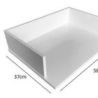 Suporte Nicho Multiuso Mdf Branco 58x15x37