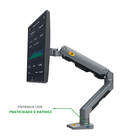 Suporte North Bayou Nb G60 Mesa P/ Tv/monitor 27 A 45" Preto