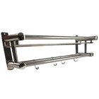 Suporte Organizador Banheiro Cozinha Aço Inox Prateleira Ganc